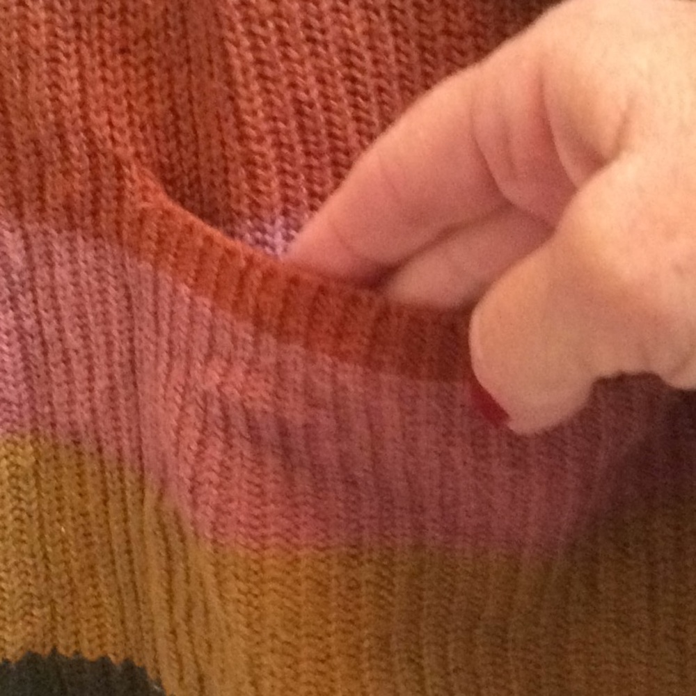 Madewell Patch Pocket Pullover Walton Stripe Swea… - image 4